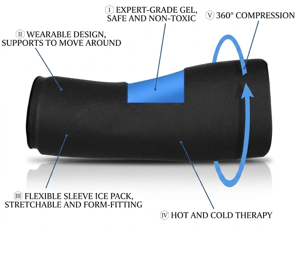 ComfortJoint™ Hot & Cold Therapy Compression Sleeve